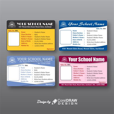 Download id card template design free - akpjoint