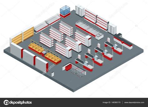 Supermarket Floor Plan With Dimensions