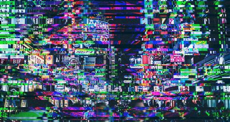 Glitch Effect Wallpaper - Wallpaper Sun