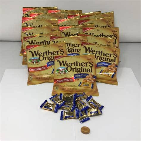 Sugar Free Werther's Original Caramel Hard Candies 17 bags, 17 bags - Smith’s Food and Drug