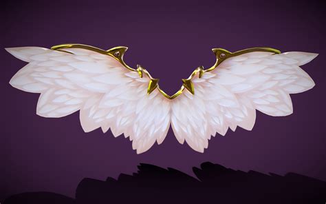 3D fairy angel wings model - TurboSquid 1606335