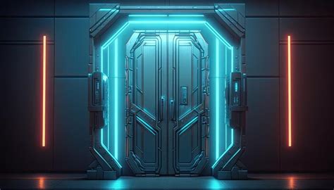 Futuristic Door Stock Photos, Images and Backgrounds for Free Download