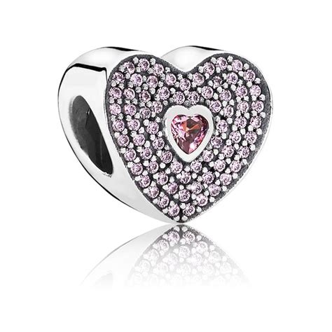 Pandora Pink Sweet Heart Charm