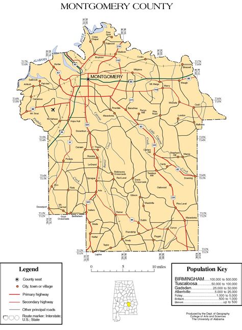 Maps of Montgomery County