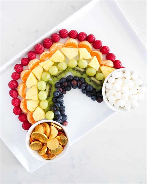 Rainbow Fruit Platter - I Heart Naptime