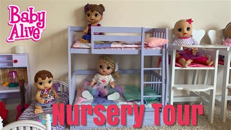 Baby Alive Nursery Tour In The New House - YouTube