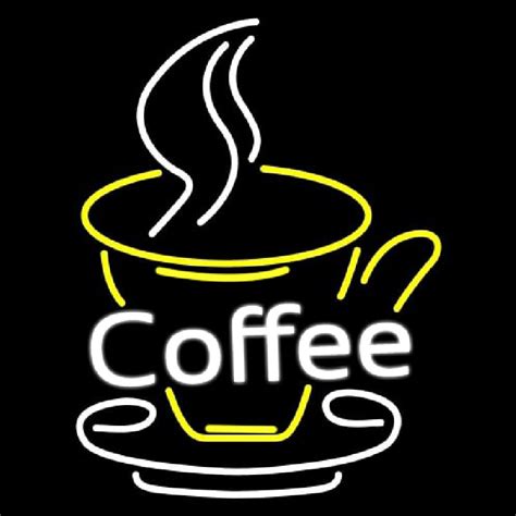 Coffee Cup Neon Sign ️ NeonSignsUS.com®