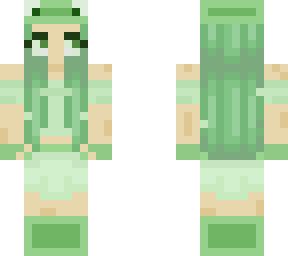 cute frog girl | Minecraft Skin