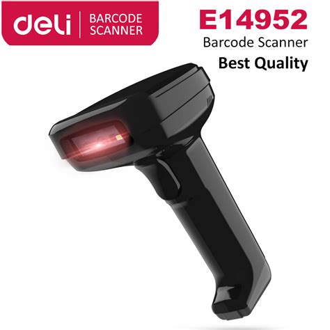 Deli E14952 1D & 2D Barcode Handheld Scanner-Computer Choice