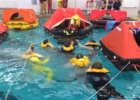 Safety at Sea life-raft training - Newport Bermuda Race