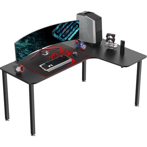 EUREKA ERGONOMIC Bureau Gaming L60 Bureau Gamer Bureau pour Gaming PC ...