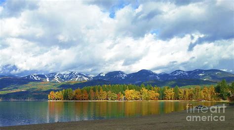 Whitefish lake, Whitefish MT. Photograph by S Jamieson