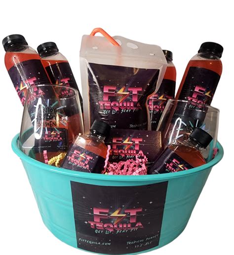 Fit Tequila Gift Basket