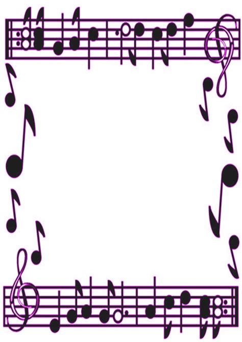 Free Music Page Border, Download Free Music Page Border png images, Free ClipArts on Clipart Library