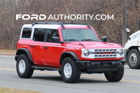 2023 Ford Bronco Heritage Edition In Azure Gray: Photos