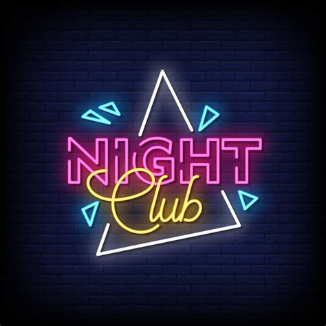 Night Club Neon Signs Style Text Vector 2418319 Vector Art at Vecteezy