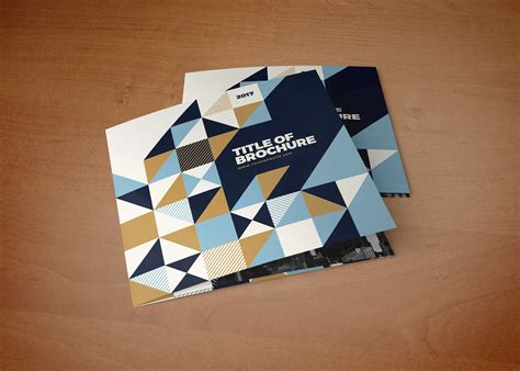 Square Cool Pattern Trifold on Behance