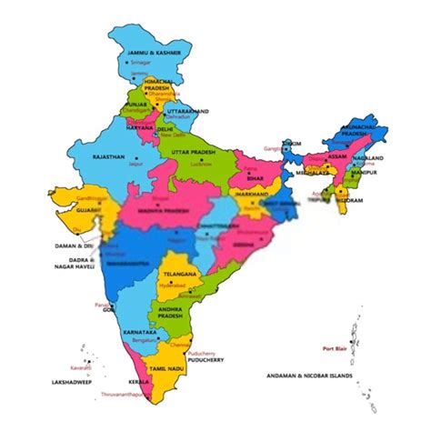 List of States of India and their Capitals