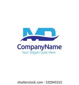 Md Logo Stock Vector (Royalty Free) 532045315