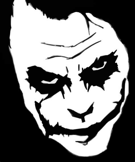 Gambar Hitam Putih Joker – denah