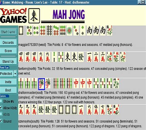 Printable Mahjong Hands