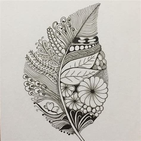 Small leaf on A5 #mandala #mandalas #mandala_art #mandala_sharing #mandaladesign #beautiful ...