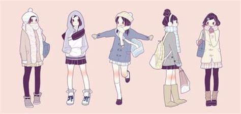 Cute Anime Winter Outfits If you re in search of the best winter anime ...