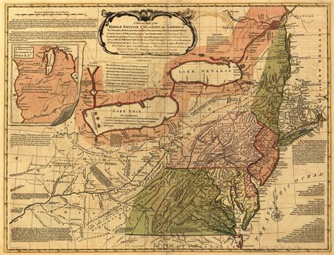 A general map of the middle British colonies in America | Flickr