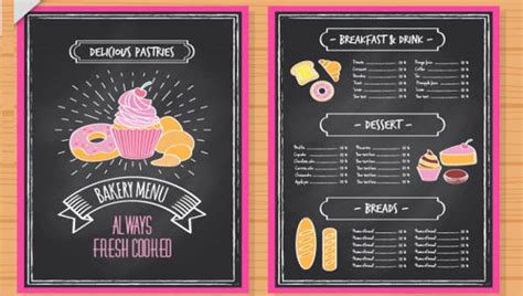 FREE 21+ Creative Chalkboard Menu Design Templates in PSD | AI | Google Docs | Publisher | Pages ...