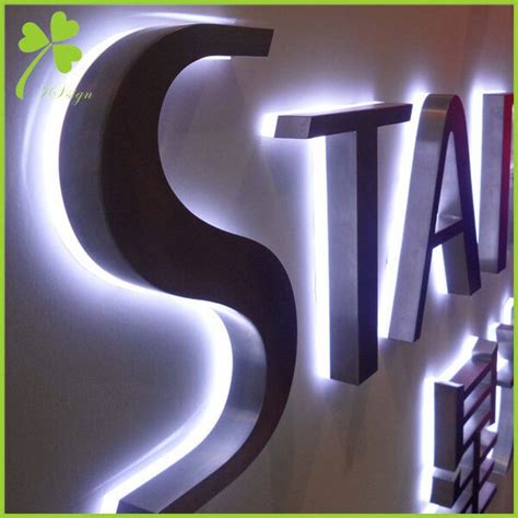 LED Backlit Sign Custom Metal Light Box Sign Manufacturer | IS LED Sign ...