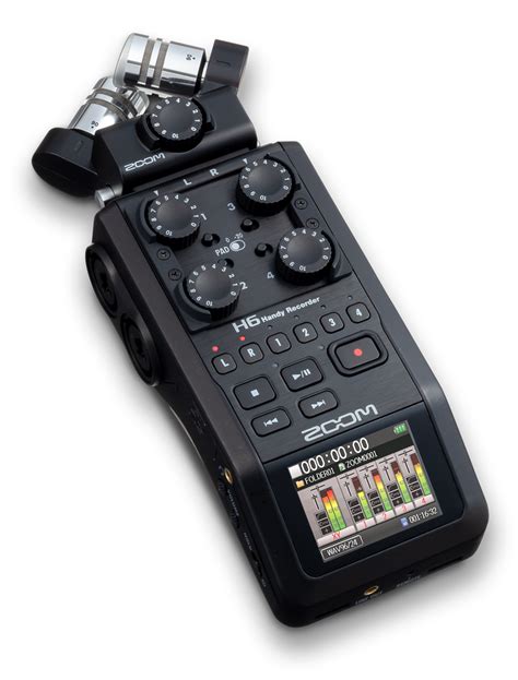 Zoom H6 (Black) - 6 Track Audio Recorder - CK Music - Malaysia #1 Trusted Music Store Since 1988