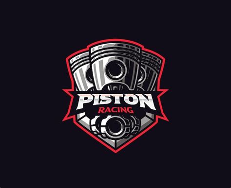 Premium Vector | Piston vector logo design