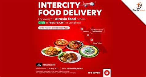 airasia food introduces Malaysia’s first air-flown, intercity food delivery from Penang to Klang ...