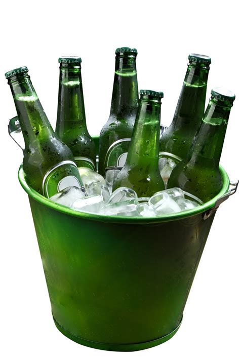 Beer bucket png transparent