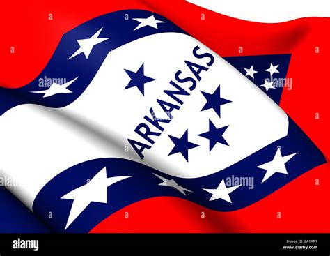 Flag of Arkansas Stock Photo - Alamy