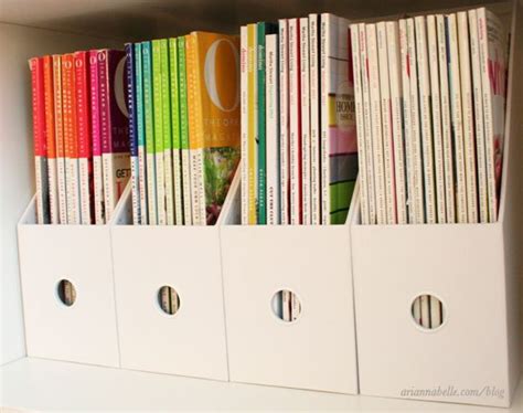 Magazine Storage + Organization | Magazine storage, Magazine organization, Storage