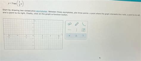 Solved y3 tan Start by drawing two consecutive asymptotes. | Chegg.com