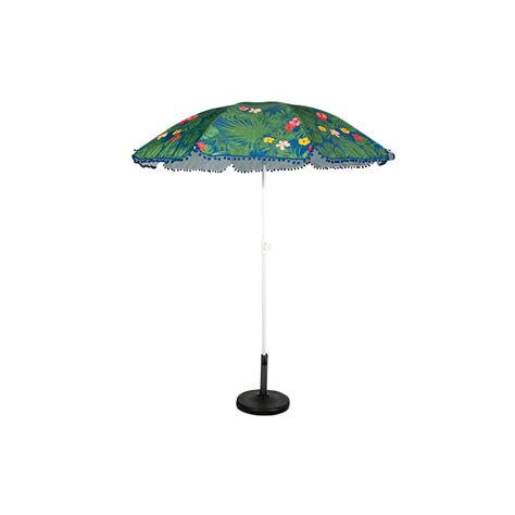 Custom HYB1839 Olive Green Beach Umbrella With Fringe Manufacturers -Zhejiang Hengyang Umbrella ...