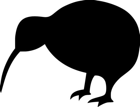 SVG > kiwi flightless new zealand - Free SVG Image & Icon. | SVG Silh