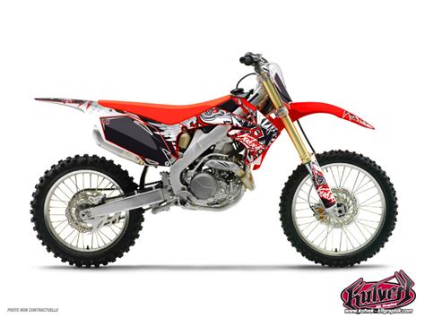 Honda 85 CR Dirt Bike Demon Graphic Kit - Kutvek Kit Graphik