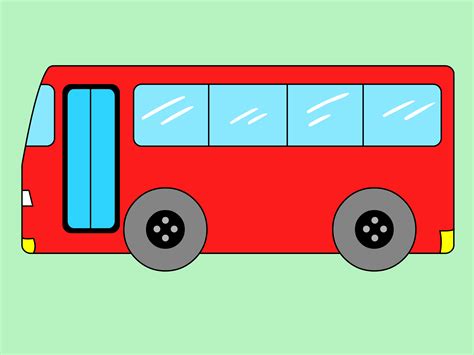 How to Draw a Bus: 5 Steps (with Pictures) - wikiHow