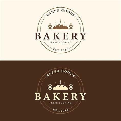 Premium Vector | Delicious and tasty organic Fresh Baked Bakery Shop logo retro vintageLogo for ...