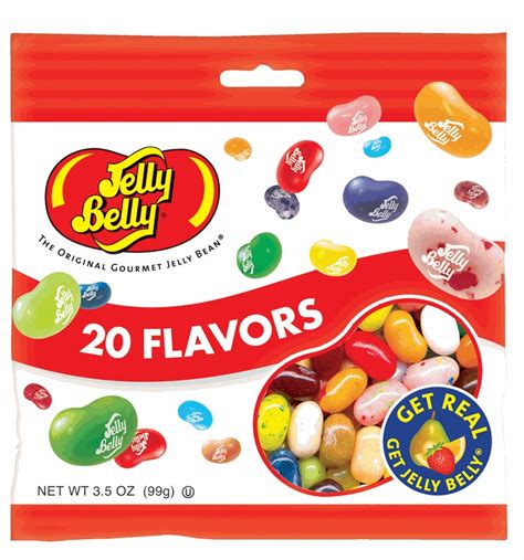 Jelly Belly Bean 20 Flavors (99gms) | at Mighty Ape NZ