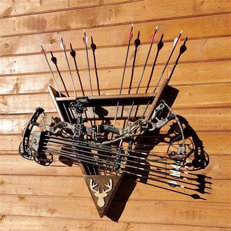 Archery Bow Rack Wall Mount for Compound Traditional or - Etsy