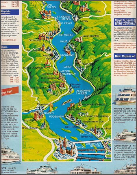 Rhine River Cruise Map - Map : Resume Examples #ygKzkoo3P9