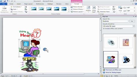 How To Insert Pictures And Clip Art In Microsoft Word | Images and Photos finder