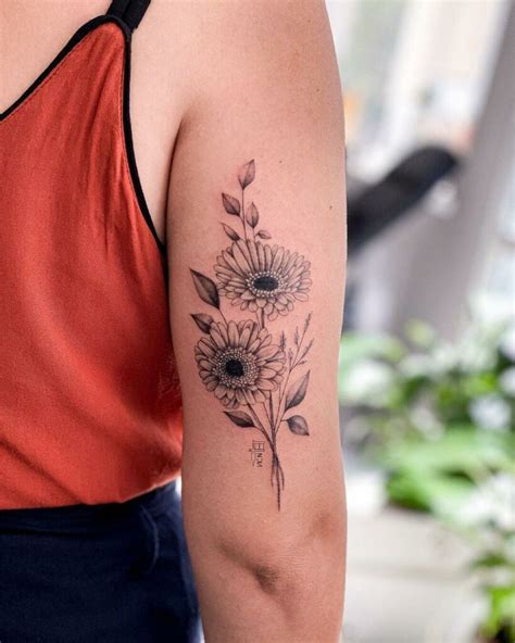 12+ Gerbera Daisy Tattoo Ideas To Inspire You