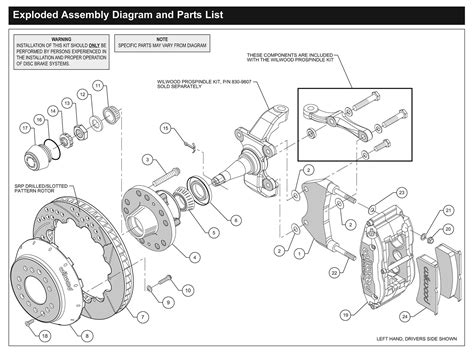 Disc Brake Assembly Diagram