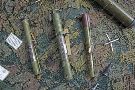 Premium Photo | Rocketpropelled grenade launcher remnants of shells ...