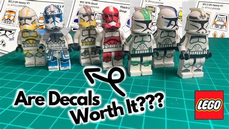 Are Decals Worth It? Lego Star Wars! - YouTube